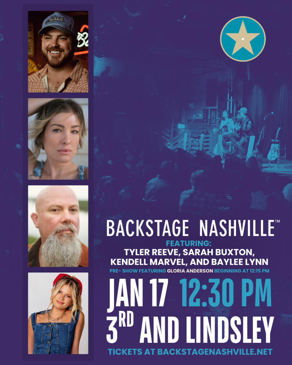 BACKSTAGE NASHVILLE! DAYTIME HIT SONGWRITERS SHOW
