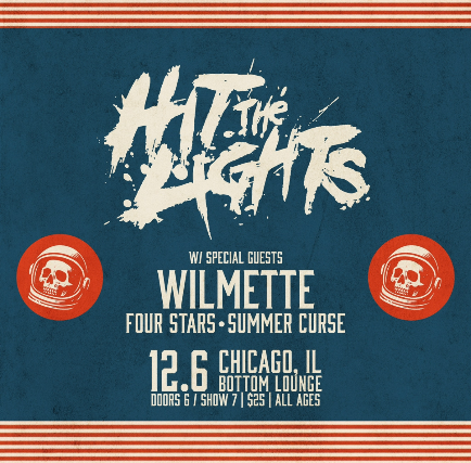 image of Hit The Lights, Wilmette, Gold Steps, Four Stars, Summer Curse image of Hit The Lights, Wilmette, Gold Steps, Four Stars, Summer Curse