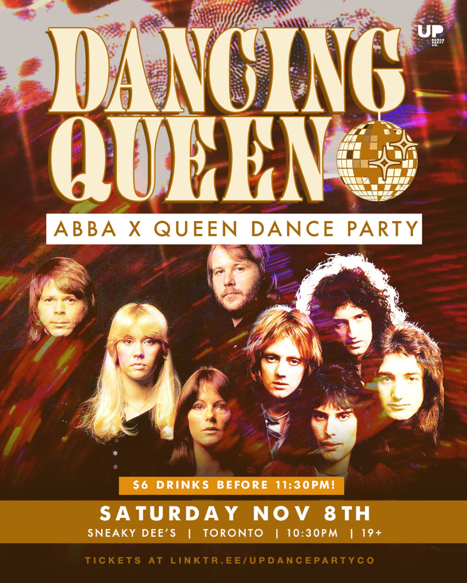 Dancing Queen: ABBA x Queen Dance Party at Sneaky Dee's - Nov 8 2025