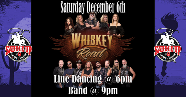 Whiskey Road Live at Saddle Up @ Q