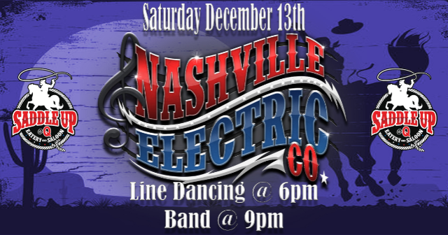 Image of Nashville Electric Company Live at Saddle Up @ Q Image of Nashville Electric Company Live at Saddle Up @ Q