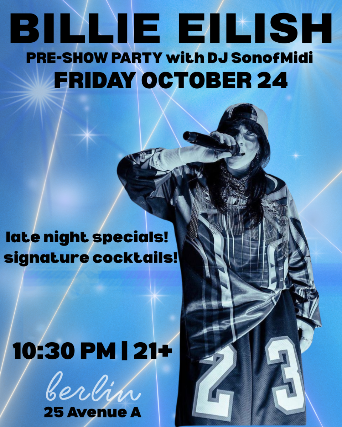 Billie Eilish Pre-Show Party w/ DJ SonofMIDI