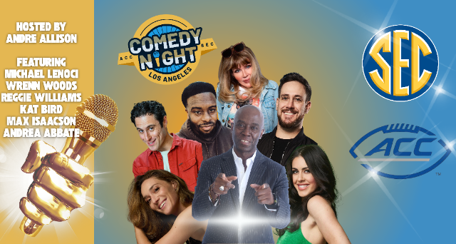 ACC/SEC Comedy Night ft. Michael Lenoci, Wrenn Woods, Reggie Williams, Kat Bird, Max Isaacson, Andrea Abbate