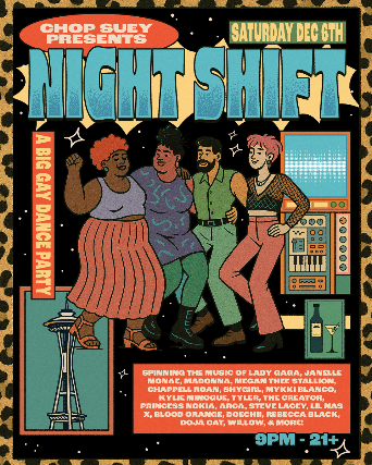 NIGHT SHIFT: A BIG GAY DANCE PARTY!