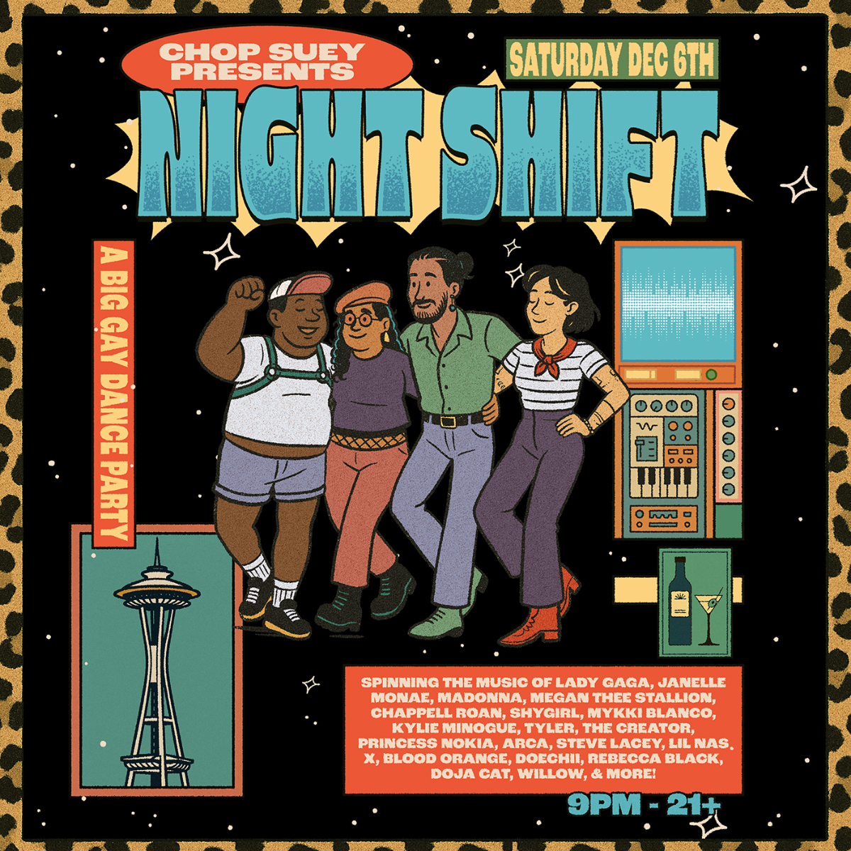 NIGHT SHIFT: A BIG GAY DANCE PARTY!