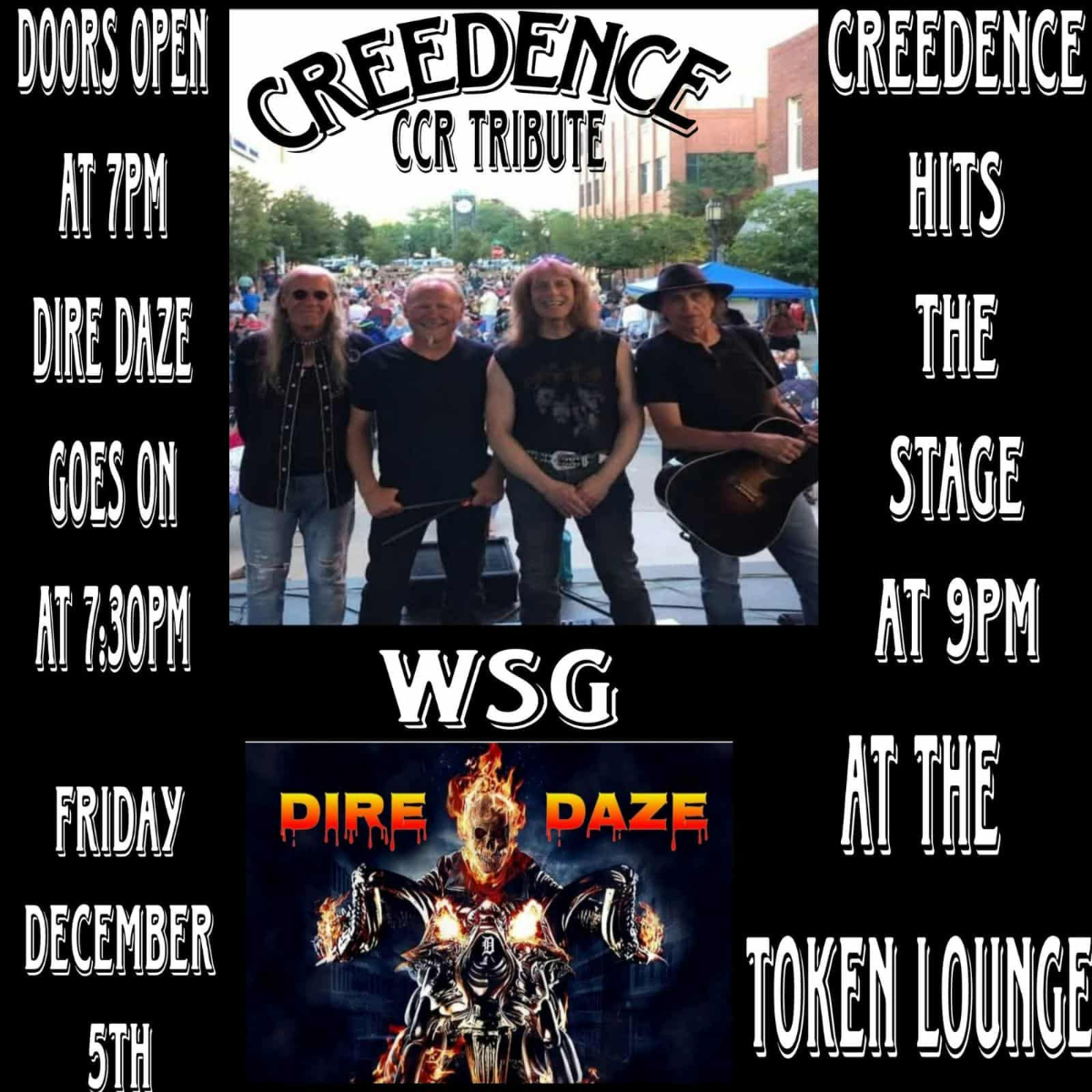 CREEDENCE -CCR Tribute / Dire Daze