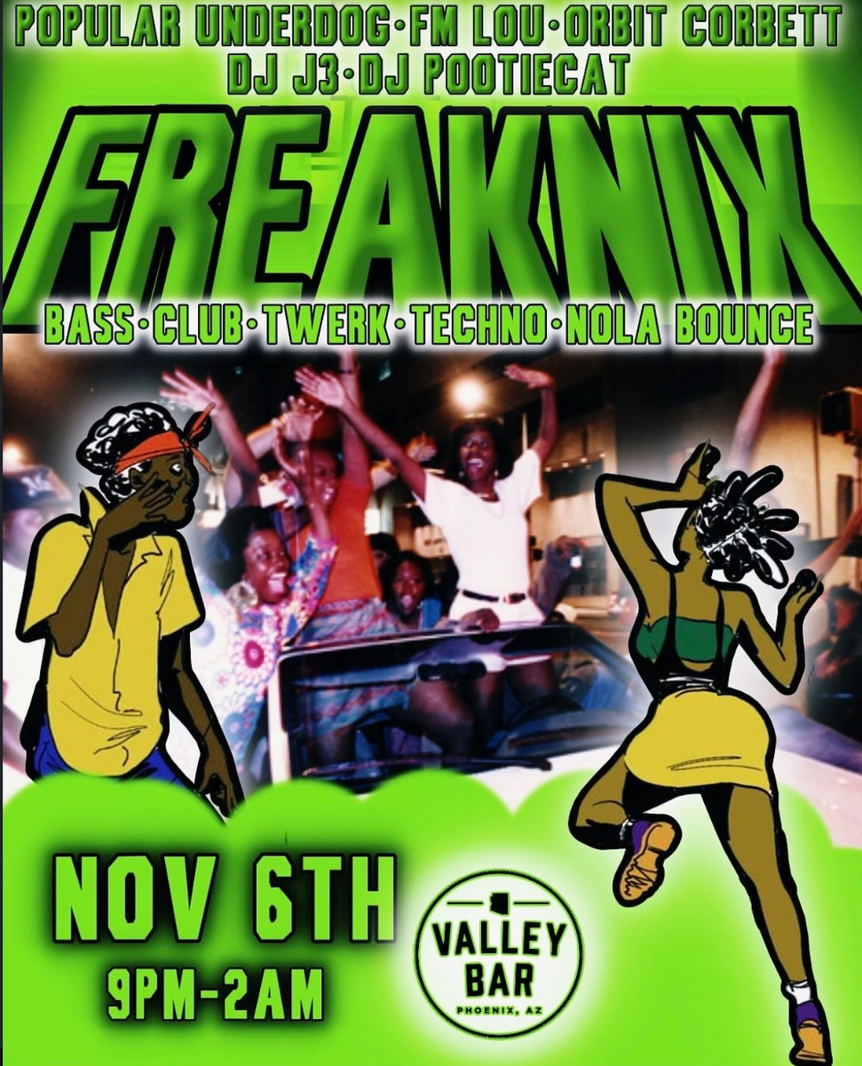 FREAKNIX // BASS / CLUB / TWERK / TECHNO / NOLA BOUNCE