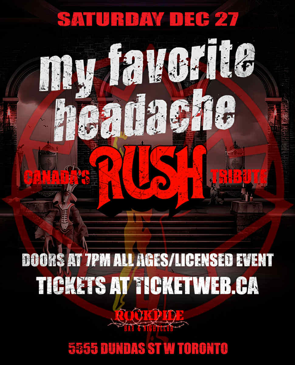 My Favorite Headache / Tribute to Rush