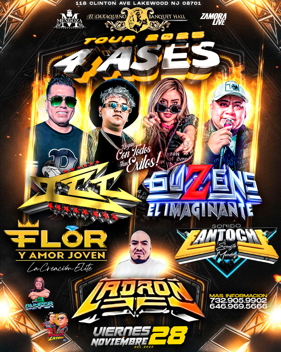 Sonido ICC - Tour 4 Ases en Lakewood NJ