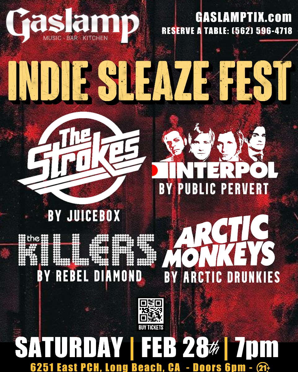 THE STROKES VS. INTERPOL - with Tributes JUICEBOX and PUBLIC PERVERT