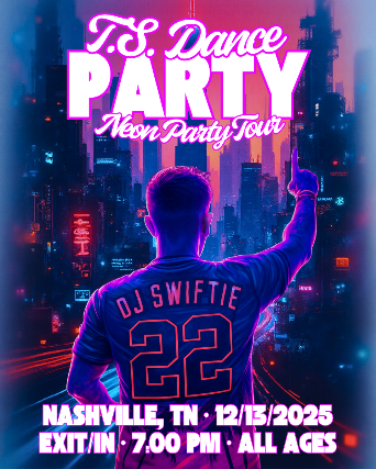 image of T.S. DANCE PARTY - TAYLOR BIRTHDAY CELEBRATION with THE DJ SWIFTIE image of T.S. DANCE PARTY - TAYLOR BIRTHDAY CELEBRATION with THE DJ SWIFTIE