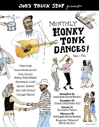 Monthly Honky Tonk Dance with Joe's Truck Stop