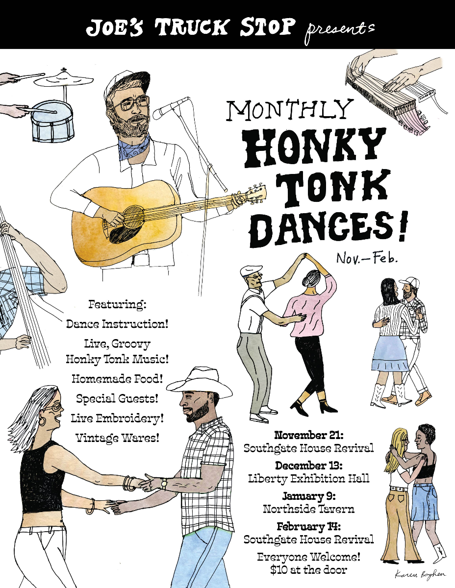 Monthly Honky Tonk Dance with Joe's Truck Stop