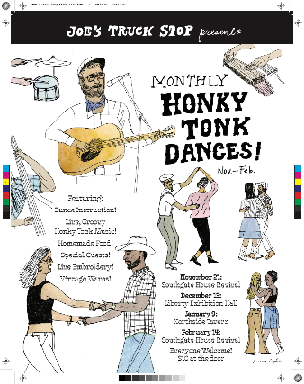 Image of Monthly Honky Tonk Dance with Joe's Truck Stop!