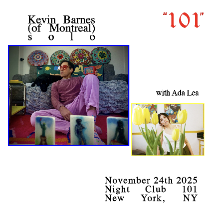 Kevin Barnes (of Montreal) solo