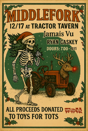 Middlefork, Jamais Vu, Ryan Caskey concert