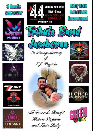Tribute Band Jamboree in Loving Memory of TJ