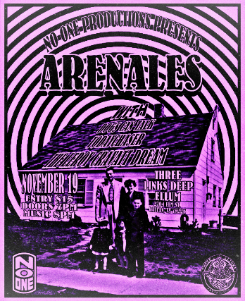 No One Productions Presents: Arenales, Dogs Can Talk, Todaychaser & More! at Three Links Deep Ellum – Dallas, TX