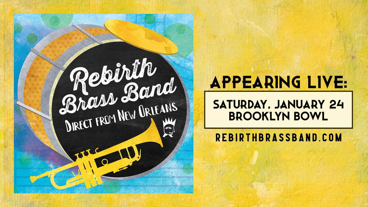 Nolafunk Presents Grammy Award-winning Rebirth Brass Band