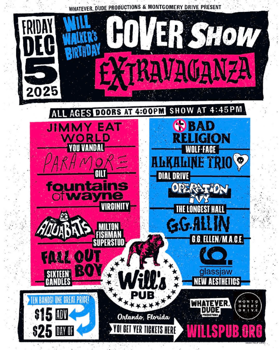 Will Walker's Birthday Cover Show Extravaganza