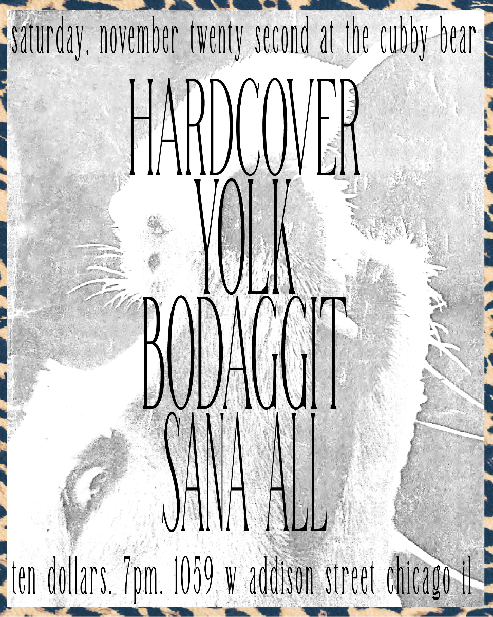 Hardcover w/ Yolk, BODAGGIT, Sana All