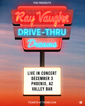 *POSTPONED* *NEW DATE TBD* RAY VAUGHN: DRIVE-THRU DREAMS TOUR *POSTPONED*