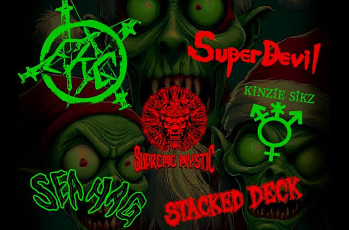 EKG, Super Devil, Supreme Mystic, Kinzie Sikz, Sea Hag, Stacked Deck