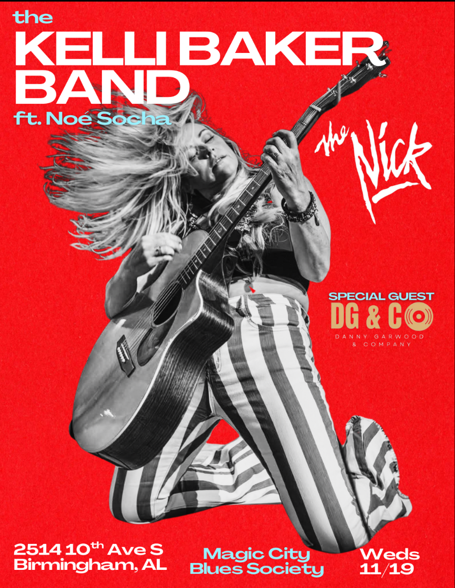 Magic City Blues Society Presents Kelli Baker w/ Danny Garwood & Company at The Nick 11/19