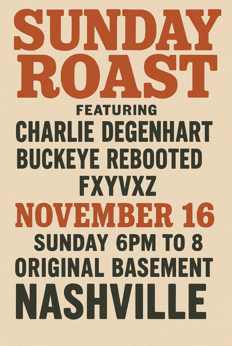 Sunday Roast feat. Charlie Degenhart, Buckeye Rebooted and FXYVXZ