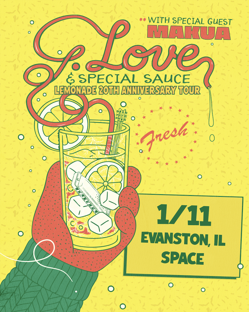 G. Love & Special Sauce - Lemonade 20th Anniversary Tour with Special Guest MAKUA