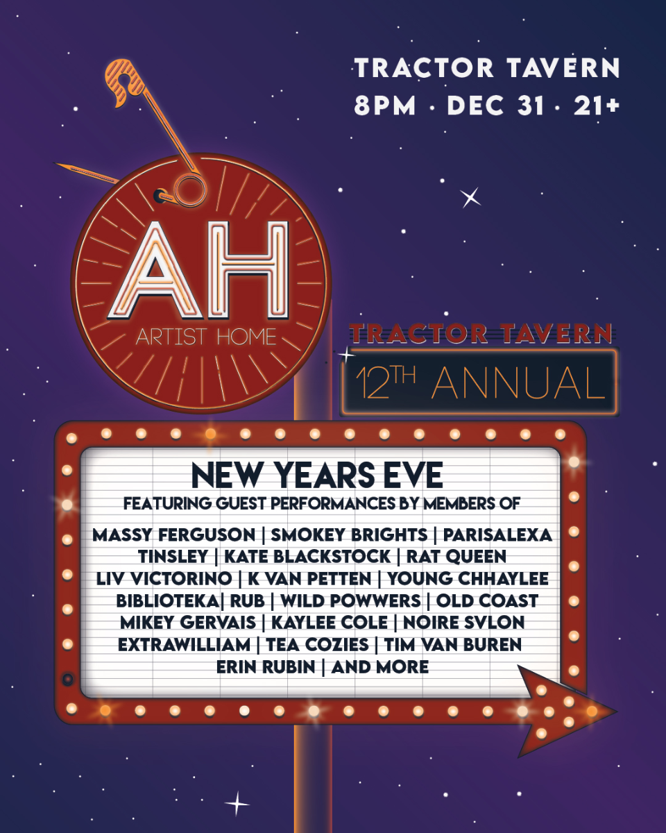 Artist Home's 12th Annual NYE Bash!