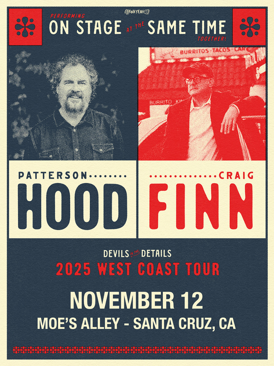 (((folkYEAH!))) & KPIG Present: Patterson Hood (of Drive-By Truckers) & Craig Finn (of The Hold Steady) w/ Ben Hackett