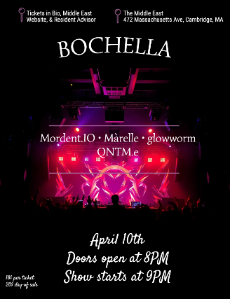 QNTM at Middle East – Upstairs – Cambridge, MA