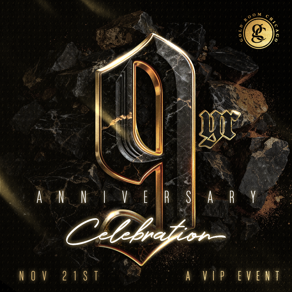 9 Year anniversary- Gold Room