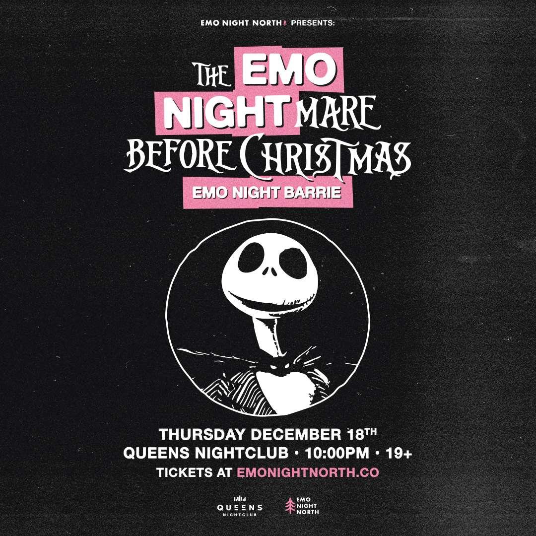 The Emo Nightmare Before Christmas Barrie at Queens Nightclub - Dec 18 2025