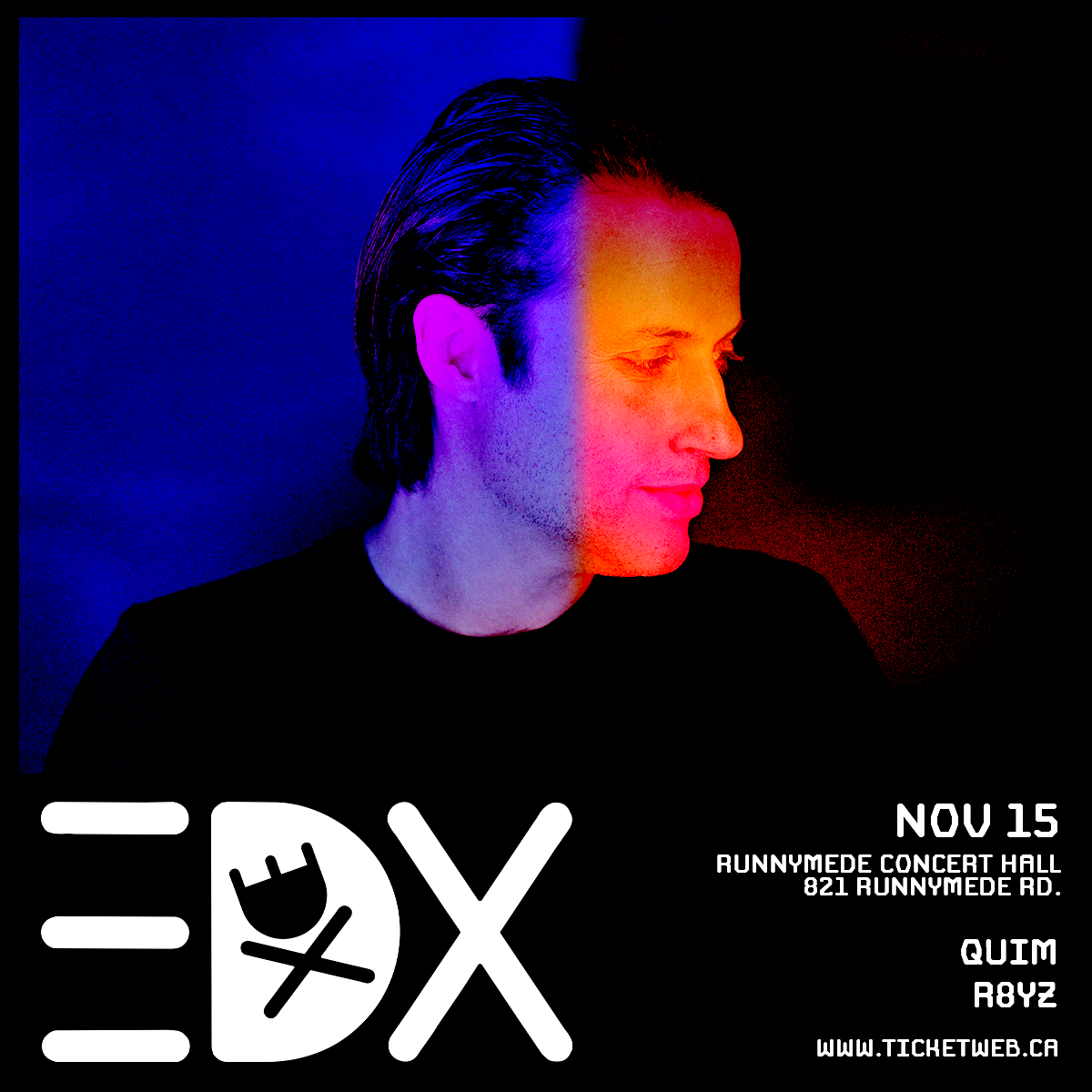 EDX @ The Runnymede Concert Hall | Sat November 15