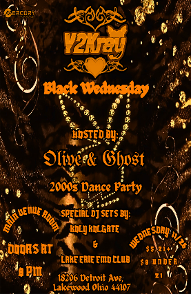 Y2KRAY at The Mercury Music Lounge – Lakewood, OH