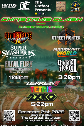 CHRISTMAS CLASH 2025 Gaming Tournament