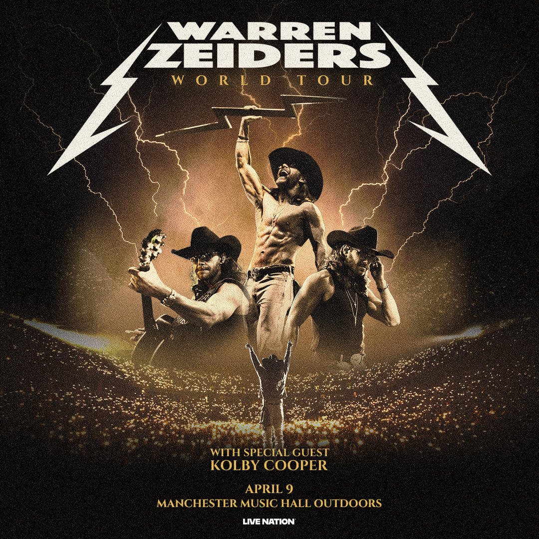 Warren Zeiders World Tour 2026