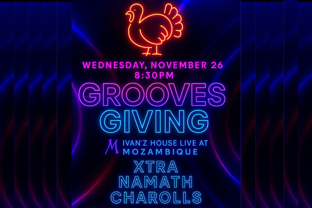 11.26.25 Grooves Giving DJ Night feat. CHAROLLS, NAMATH, & XTRA