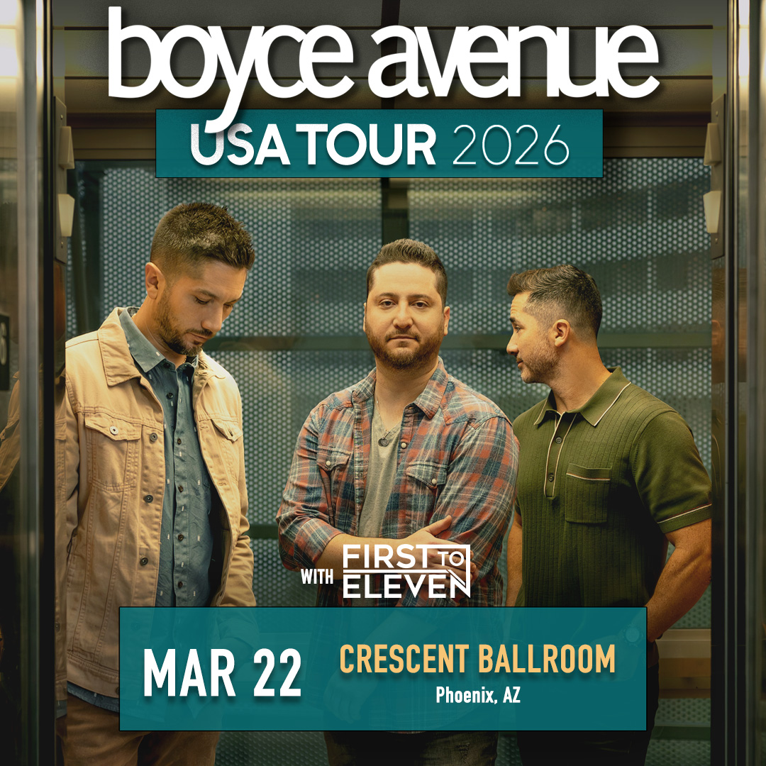 BOYCE AVENUE - SPRING 2026 TOUR