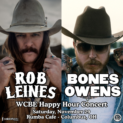 Rob Leines & Bones Owens WCBE Happy Hour Concert
