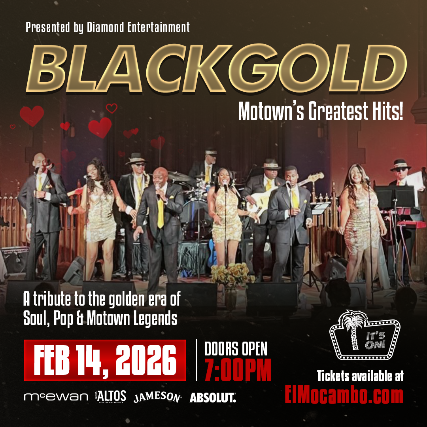 BLACKGOLD Motown’s Greatest Hits! at Under the Neon Palms at the El Mocambo – Toronto, Canada