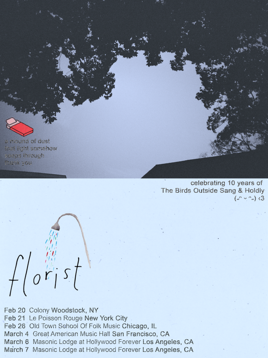 Florist Performs 'The Birds Outside Sang' & 'Holdly'