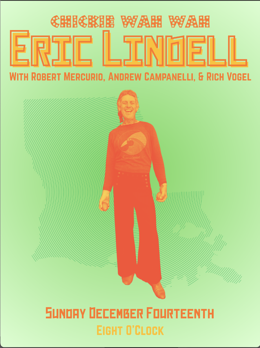 Eric Lindell with Robert Mercurio, Andrew Campanelli, and Rich Vogel