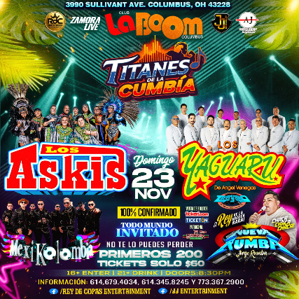 Los Askis y Los Yaguaru en Columbus