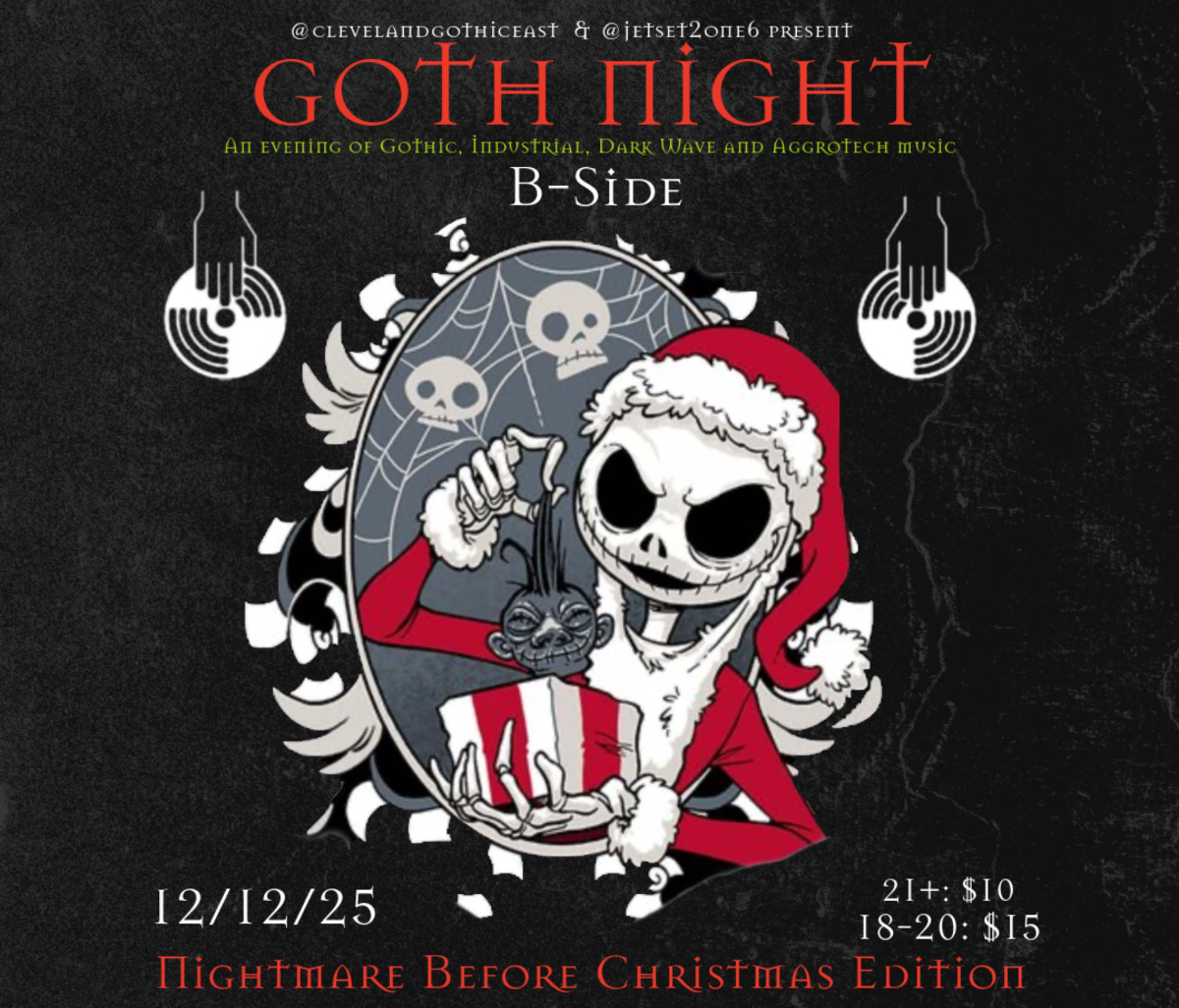 GOTH NIGHT: A Night of Gothic, Industrial, Dark Wave Music, & Aggrotech