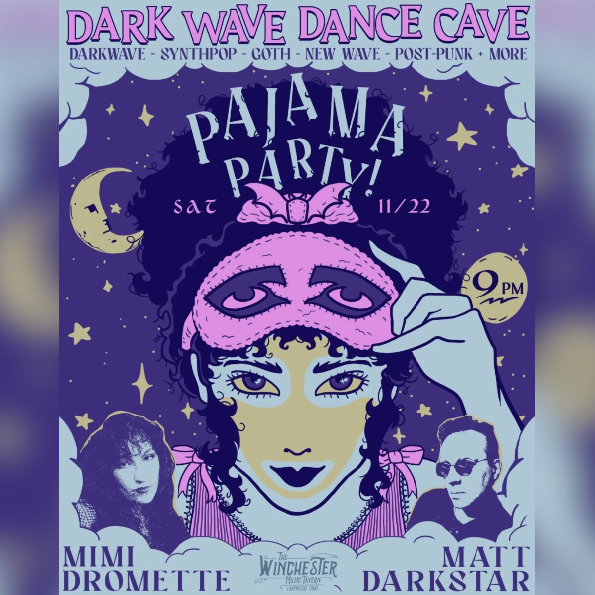 Dark Wave Dance Cave - Pajama Party!
