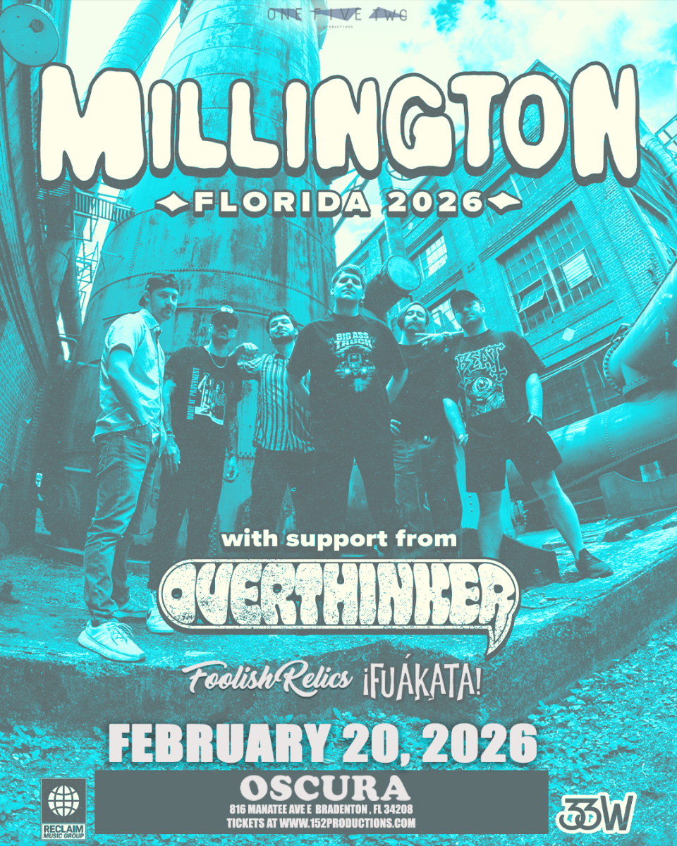 152 Productions Presents: Millington "Florida Tour 2026" in Bradenton