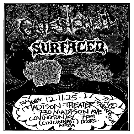 Gates To Hell, Surfaced, Scab Hag, Soul Realignment 